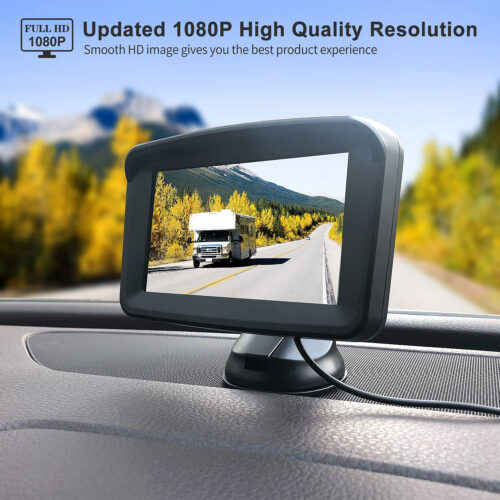 5″ Monitor with 1080P Backup Camera for Truck - Image 4