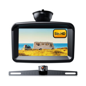 1-1 5″ Monitor with 1080P Backup Camera for Truck