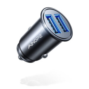 1-4 Car Charger, AINOPE Smallest 4.8A