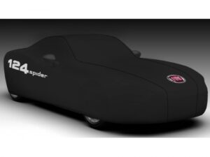 51Sf19O03aS-125 Genuine Mopar Car Cover Black W/ Spider Logo